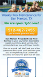 Mobile Screenshot of poolservice-sanmarcos.com